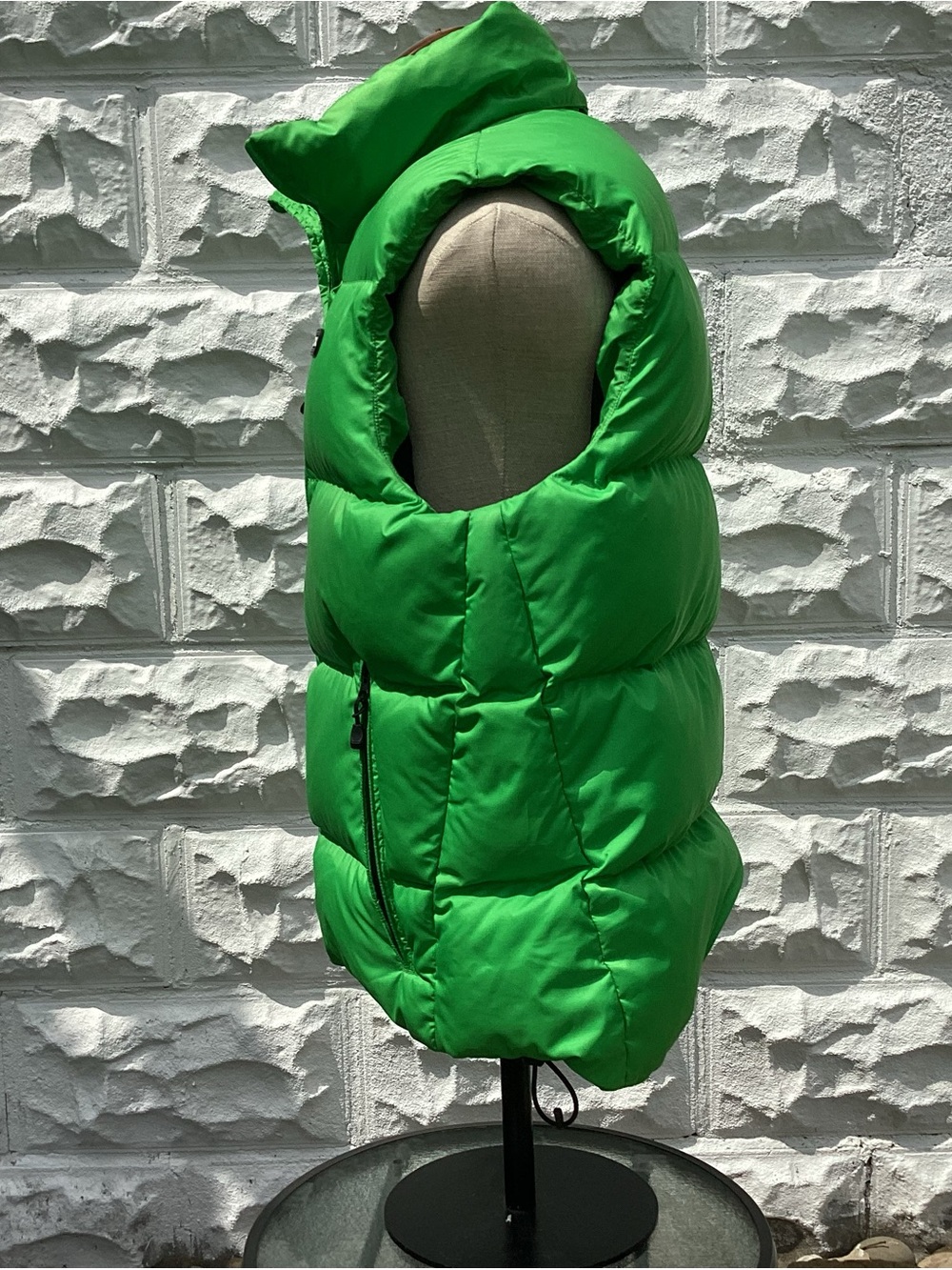 Ralph Lauren RLX Bright Green Quilted Puffer Down Vest Men’s Large - Picture 5 of 13